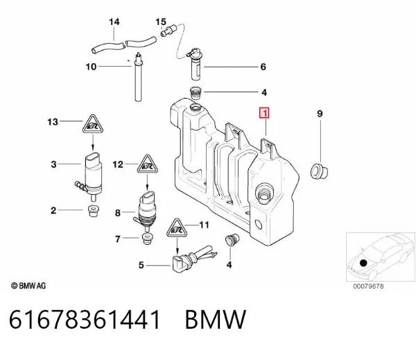  61678361441 BMW