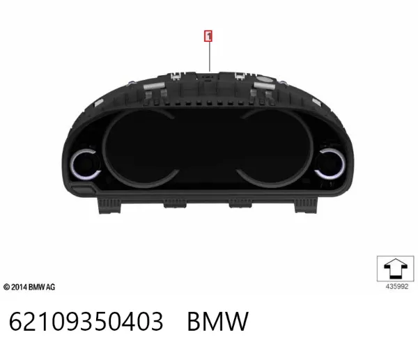 Панель приборов 62109350403 BMW