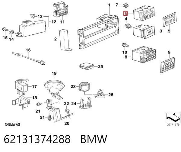 62131374288 BMW