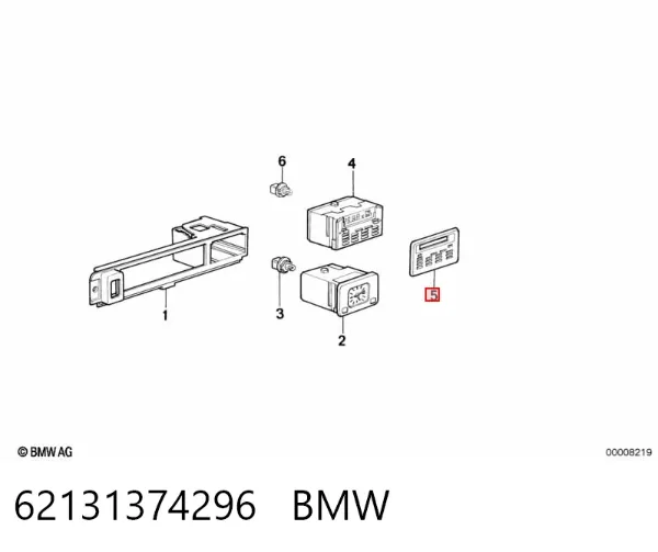  62131374296 BMW