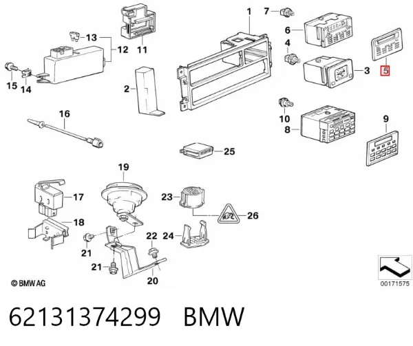  62131374299 BMW