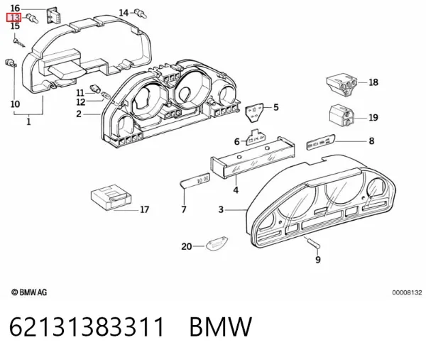  62131383311 BMW