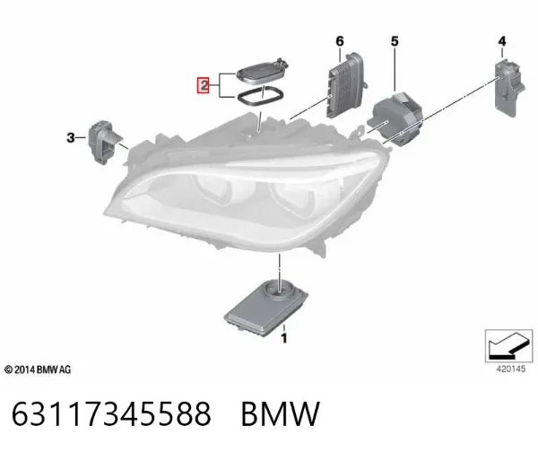  63117345588 BMW