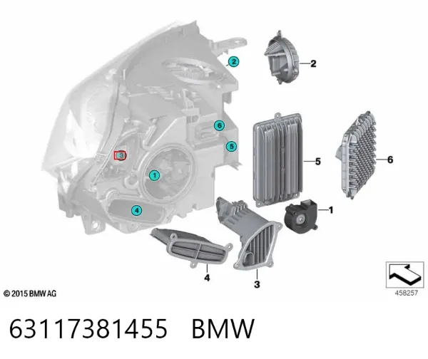  63117381455 BMW