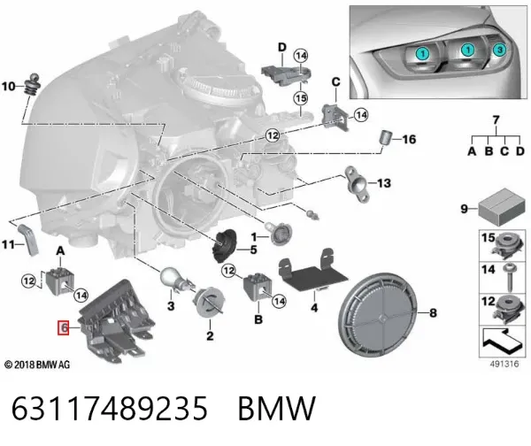  63117489235 BMW