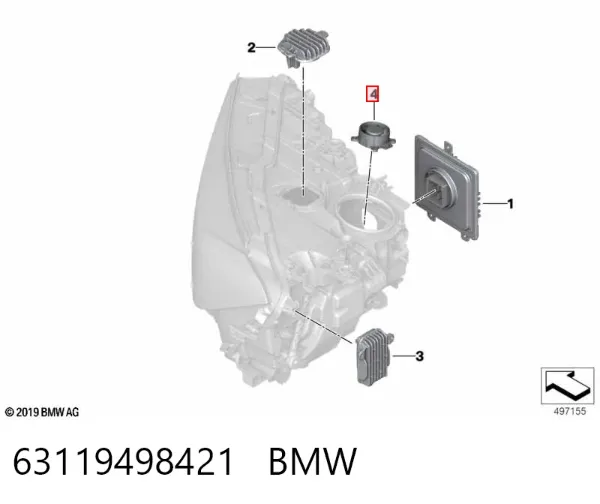  63119498421 BMW