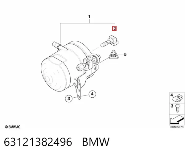 Лампочка галогенная 63121382496 BMW