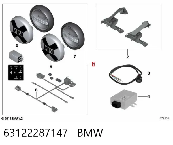  63122287147 BMW