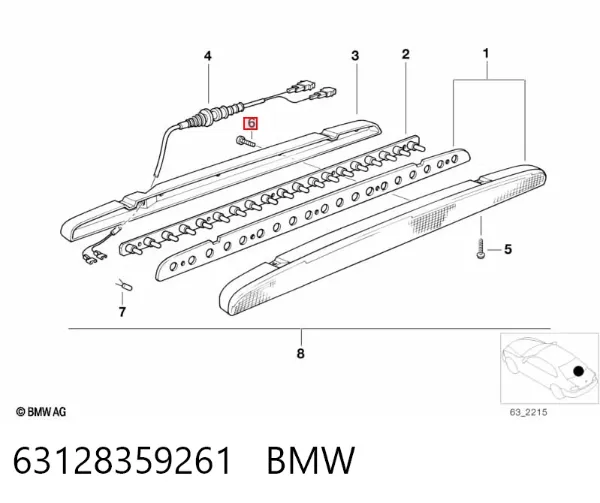  63128359261 BMW