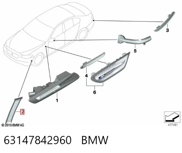  63147842960 BMW