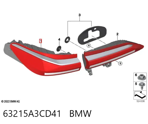  63215A3CD41 BMW