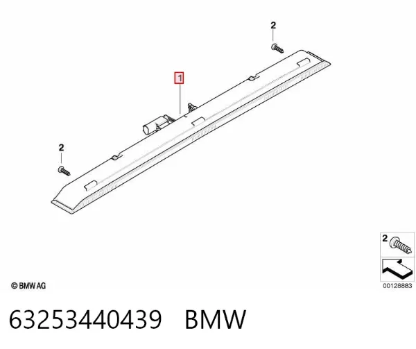 Задний стоп 63253440439 BMW