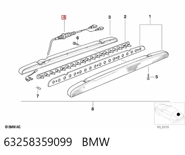  63258359099 BMW