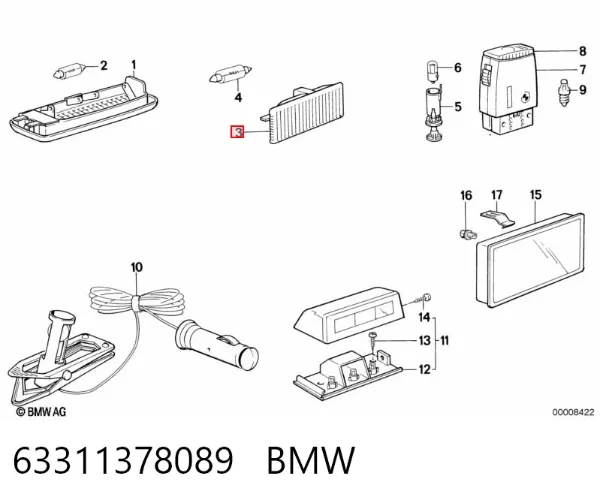  63311378089 BMW
