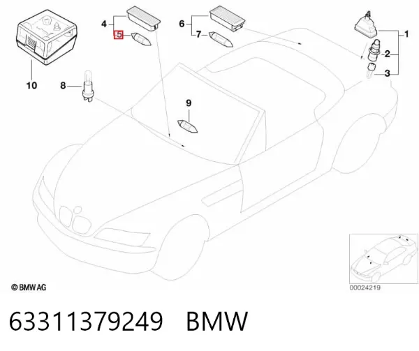  63311379249 BMW