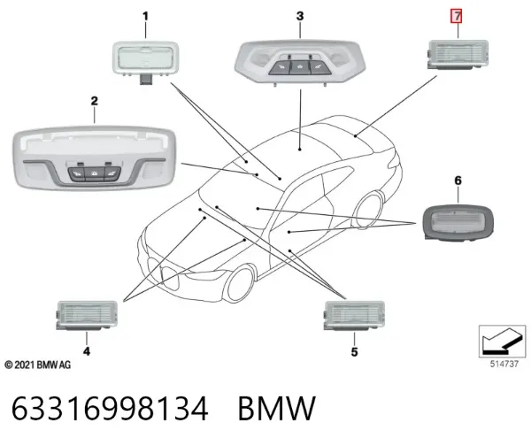  63316998134 BMW