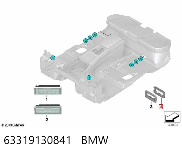  63319130841 BMW