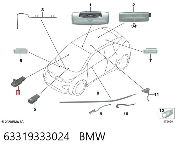  63319333024 BMW