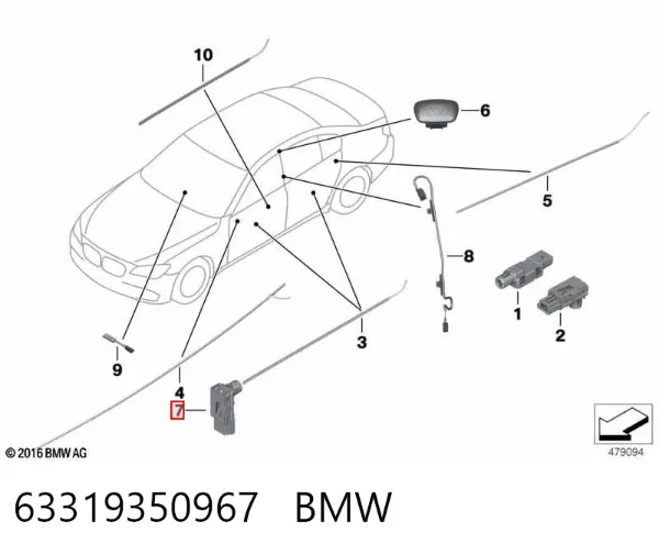  63319350967 BMW