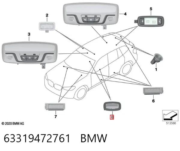  63319472761 BMW