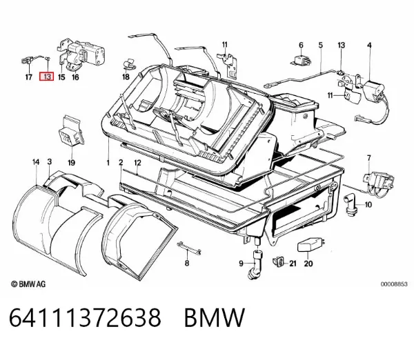  64111372638 BMW