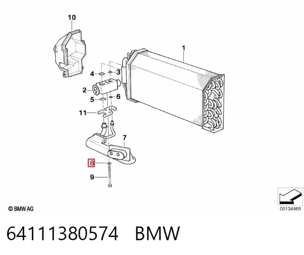 64111380574 BMW