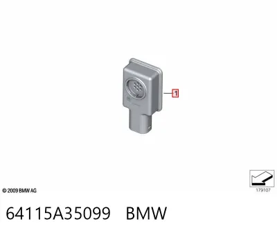 Датчик загрязнения воздуха BMW 64115A35099