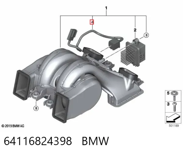  64116824398 BMW