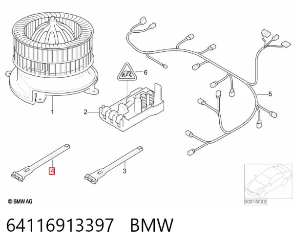  64116913397 BMW
