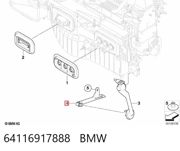  64116917888 BMW