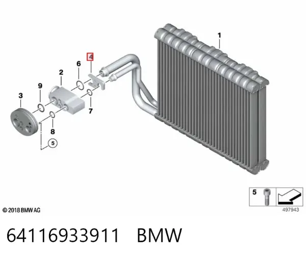  64116933911 BMW