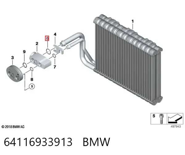  64116933913 BMW