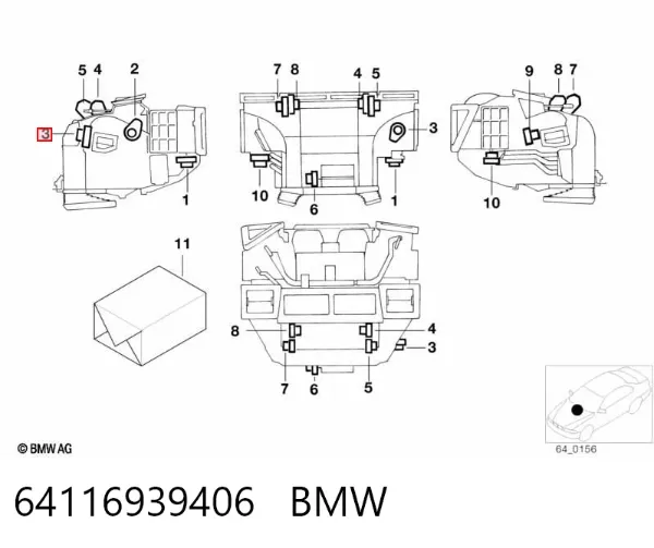  64116939406 BMW