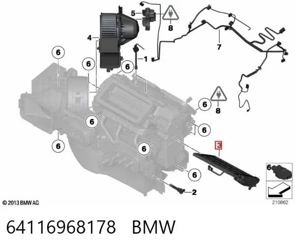  64116968178 BMW