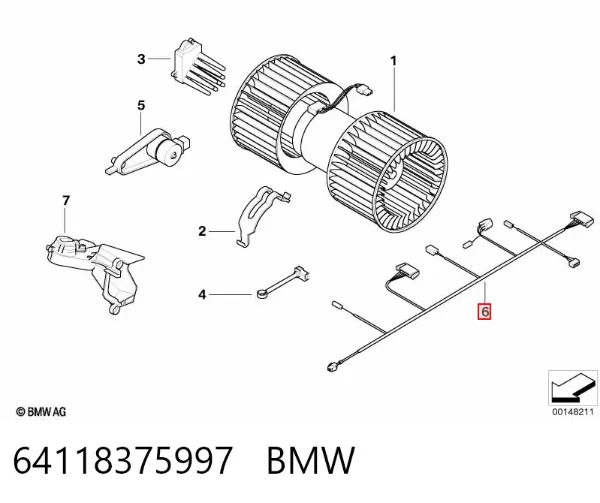  64118375997 BMW
