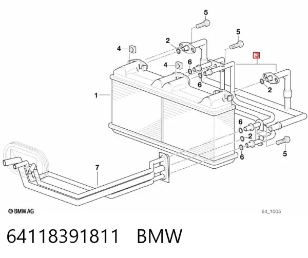  64118391811 BMW