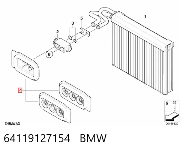  64119127154 BMW