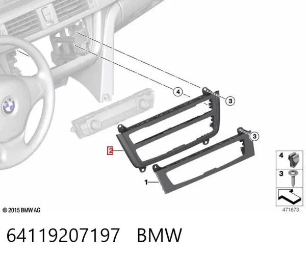  64119207197 BMW