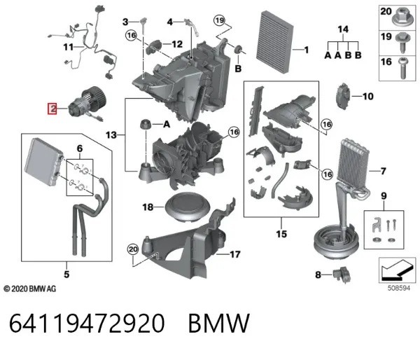  64119472920 BMW