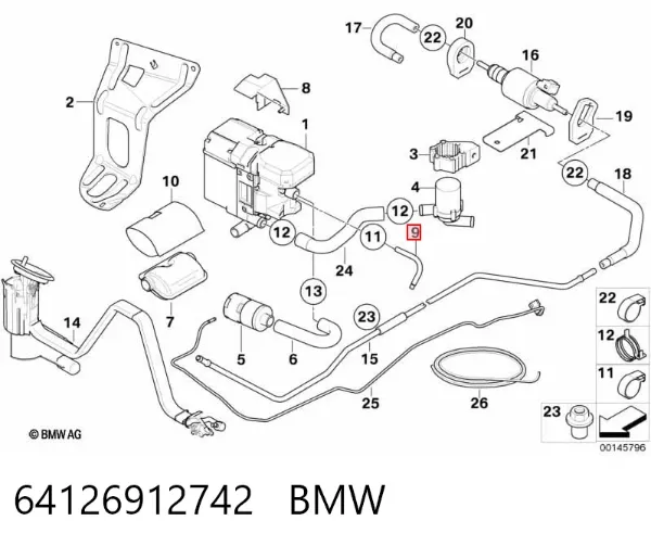  64126912742 BMW