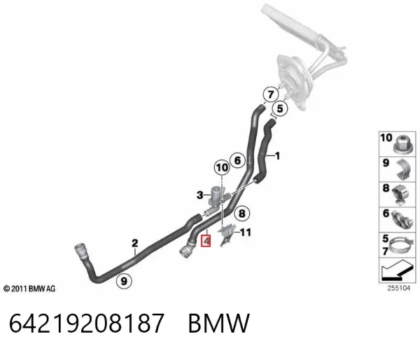  64219208187 BMW