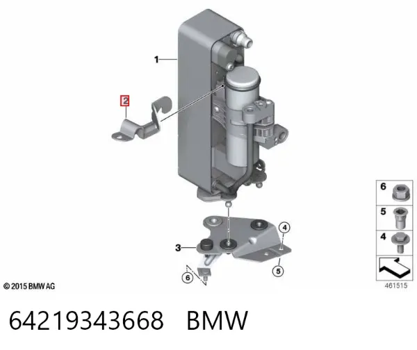  64219343668 BMW