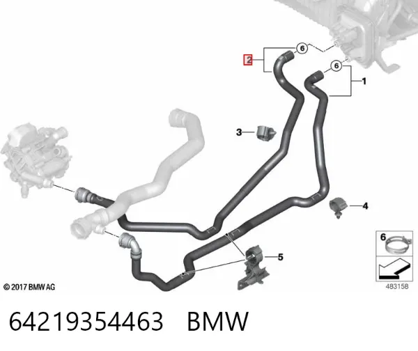  64219354463 BMW