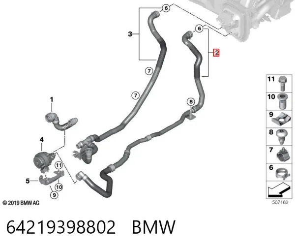  64219398802 BMW