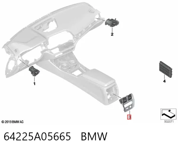  64225A05665 BMW