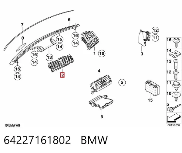  64227161802 BMW