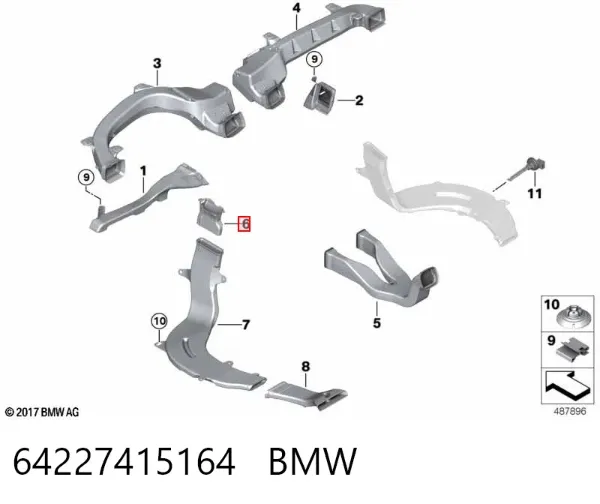  64227415164 BMW