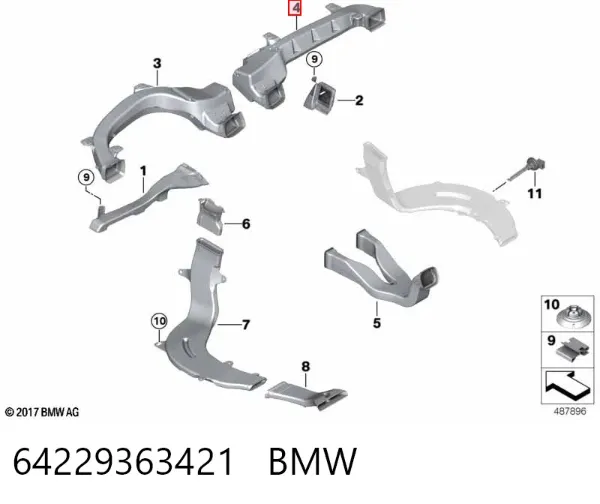  64229363421 BMW