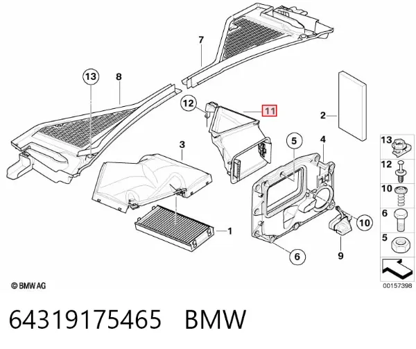  64319175465 BMW