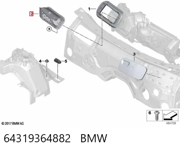  64319364882 BMW
